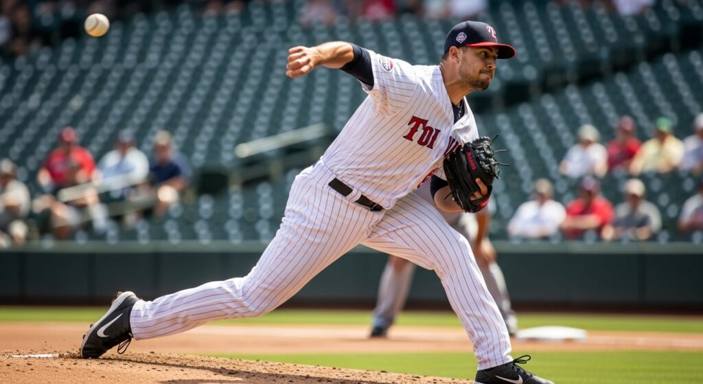 보스턴 레드삭스의 에이스 투수 베이브 루스