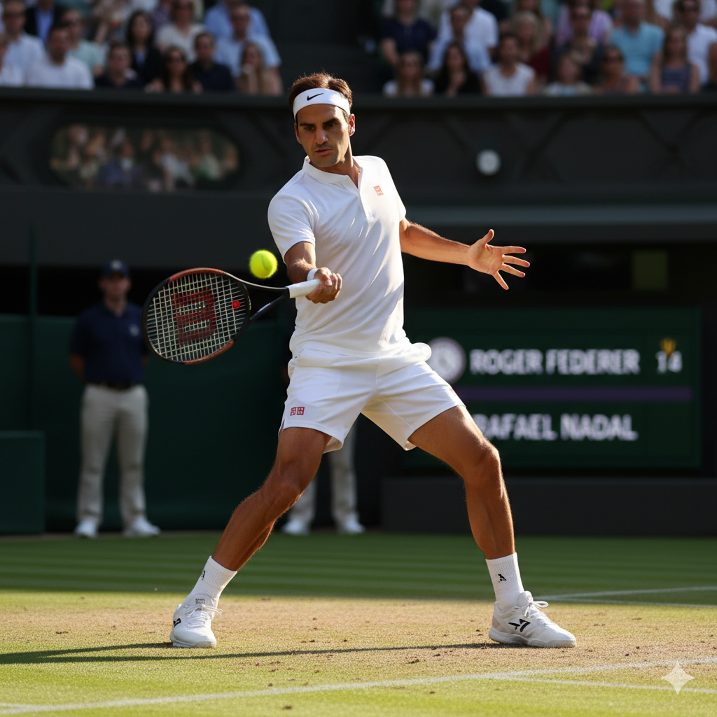 전설의 시작 2001년 윔블던 피트 샘프러스와의 대결