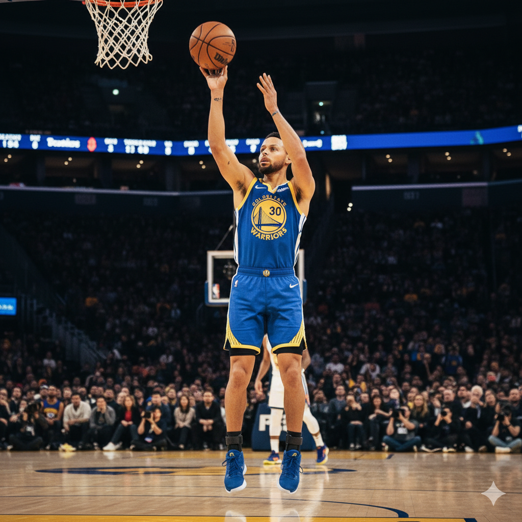 3점슛의 미학 거리의 제약이 없는 무한 사거리